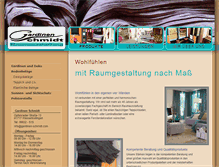 Tablet Screenshot of gardinen-schmidt.com